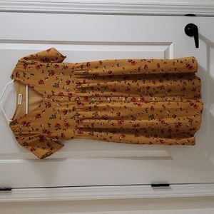 Roolee Floral Button Front Dress